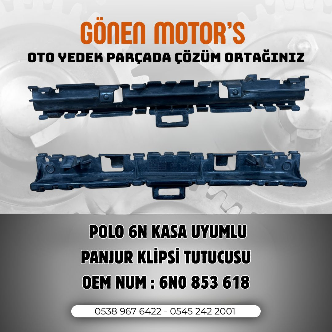 144 - POLO 6N PANJUR KLİPSİ TUTUCU 6N0 853 618